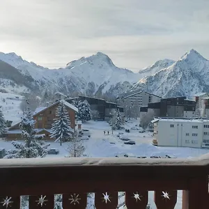 Plein Sud A Cote Jandri Express, Front De Neige, Vue Splendide, Label 2 Alpes, Classe 2 Etoiles Tourisme Appartement Les Deux Alpes